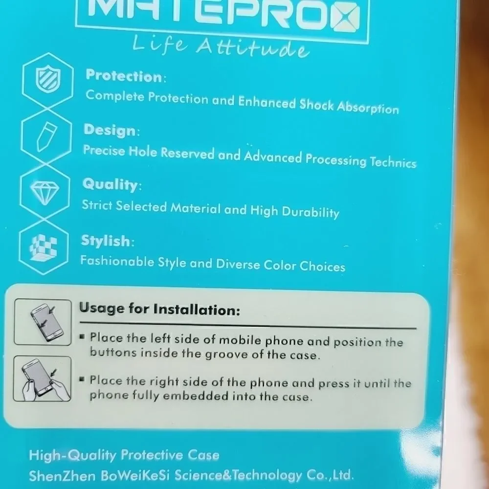 IPHONE 12 Mateprox Protective Case